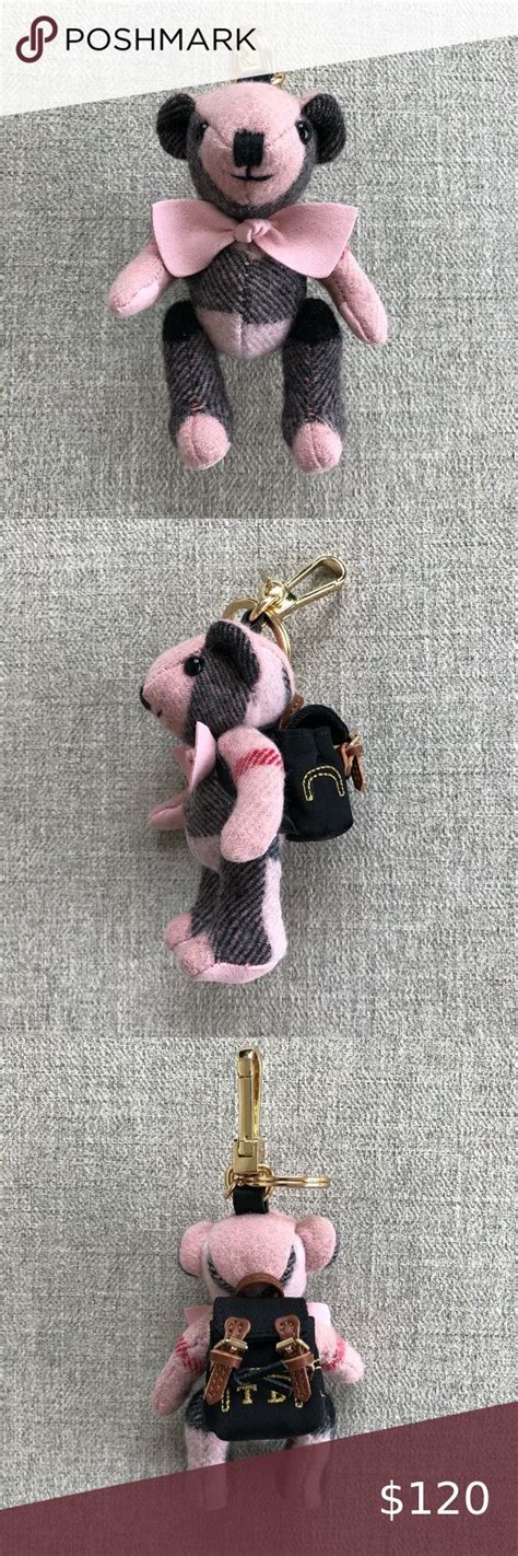 burberry teddy bear with backpak|thomas bear charm teddy bear.